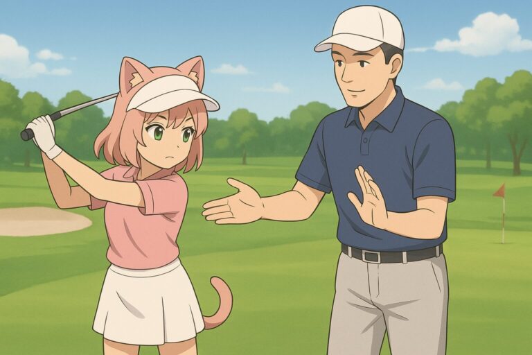 ニャルルゴルフラウンドレッスン