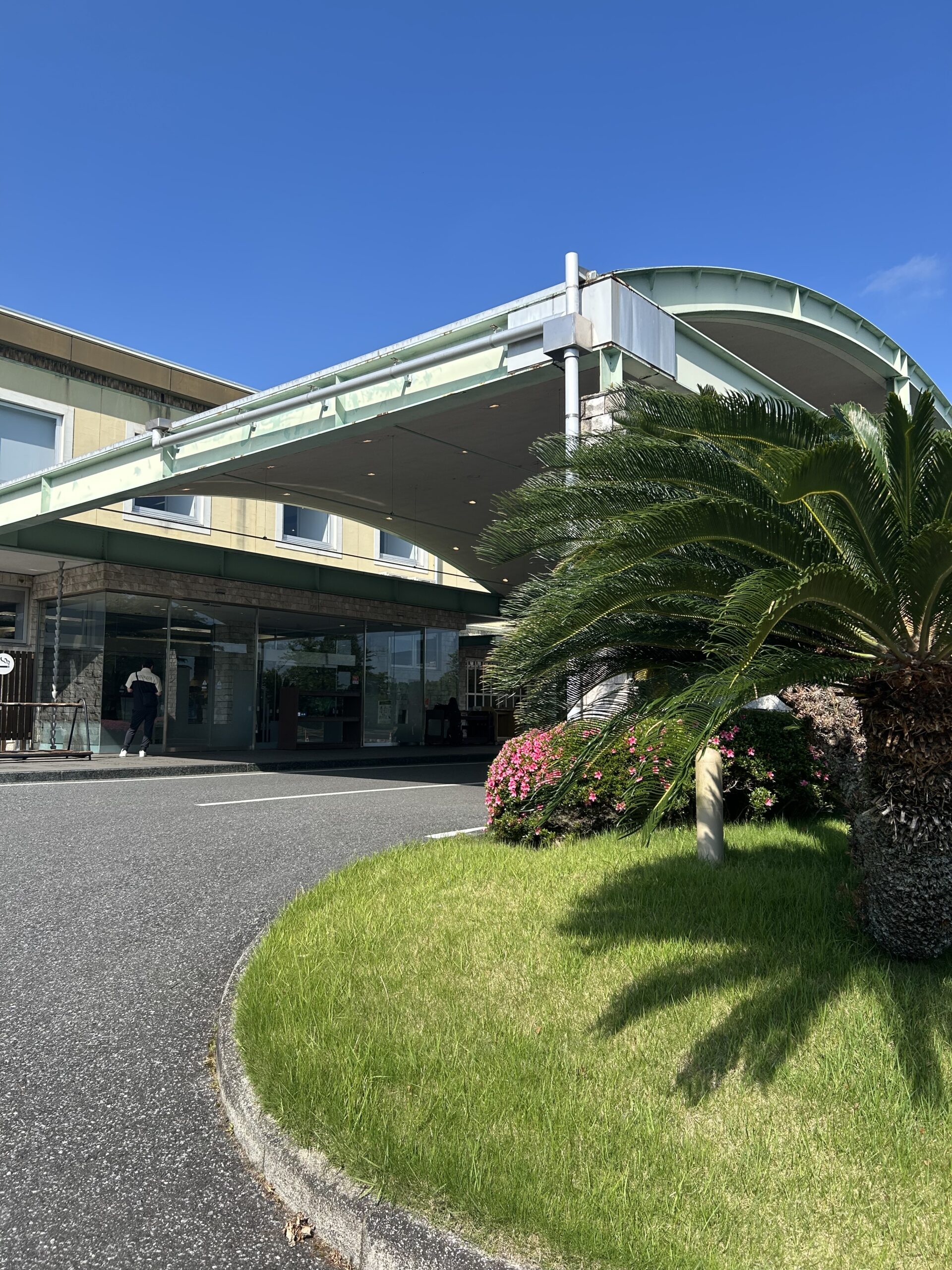 千葉国際カントリークラブ クラブハウス入口