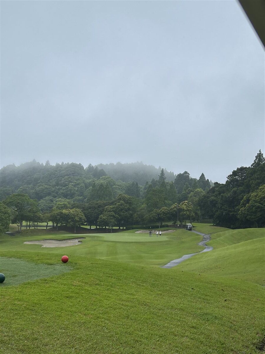 花生カントリークラブ INコース13番ホール Par3 152ヤード